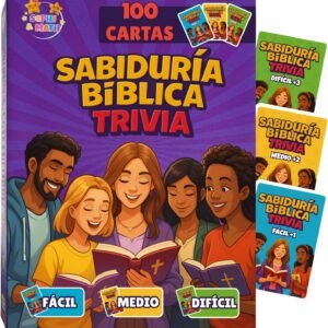 Sabiduría Bíblica Trivia – Juego de Cartas Cristiano en Español