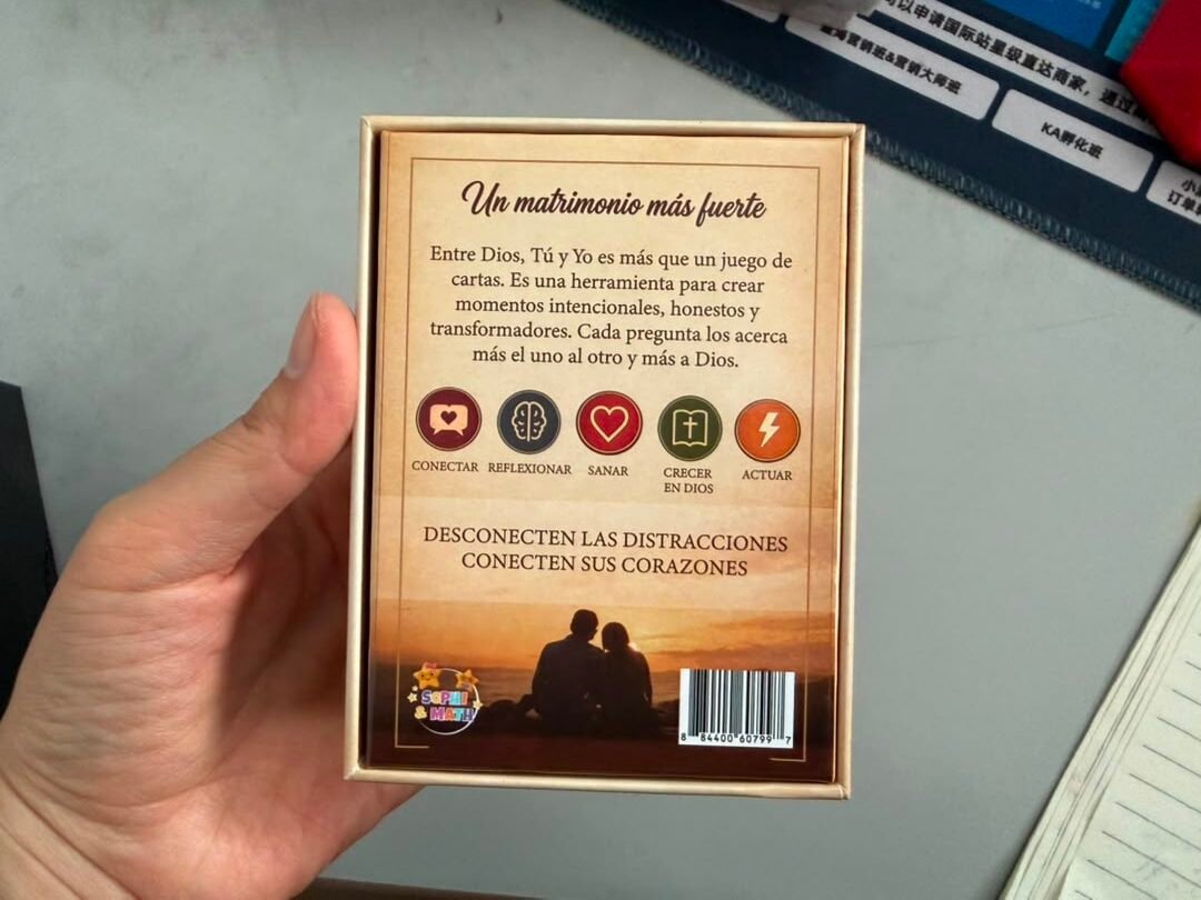 Entre Dios, Tú y Yo – Juego de Cartas Cristiano para Matrimonios - Image 7