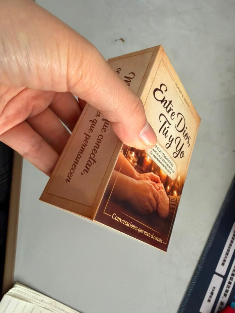 Entre Dios, Tú y Yo – Juego de Cartas Cristiano para Matrimonios - Image 5